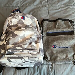 2 Champion backpacks new with tags